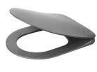 WC tető, Deante Peonia wc tető, slim, soft close, antracit/titanium CDE_DSOZ