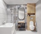 WC, Deante Peonia fali Wc csésze, perem nélküli, fehér CDE_6ZPW