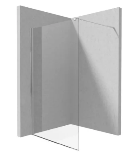 Walk-in, Deante Kerria Plus zuhanyfal 120 cm, króm KTS_032P