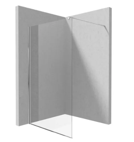 Walk-in, Deante Kerria Plus zuhanyfal 140 cm, króm KTS_034P