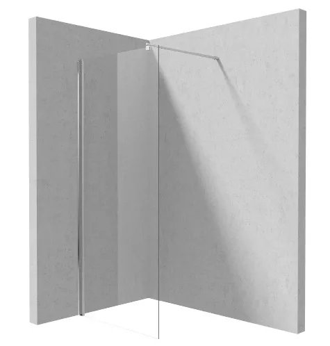 Walk-in, Deante Kerria Plus zuhanyfal 80 cm, króm KTS_038P