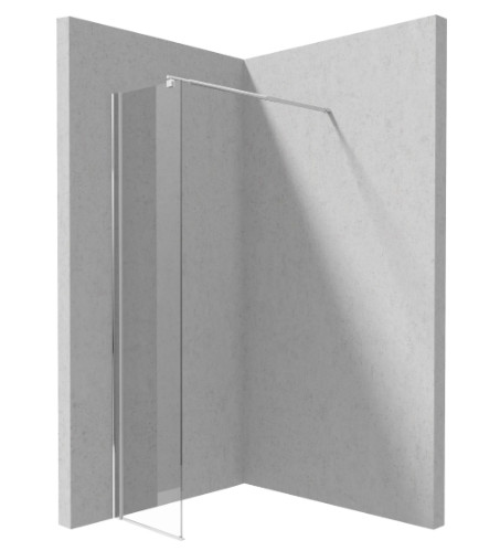 Walk-in, Deante Kerria Plus zuhanyfal 30 cm, króm KTS_083P