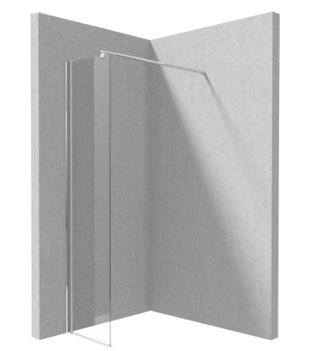 Walk-in, Deante Kerria Plus zuhanyfal 40 cm, króm KTS_084P