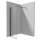 Walk-in, Deante Kerria Plus zuhanyfal 60 cm, fekete KTS_N86P
