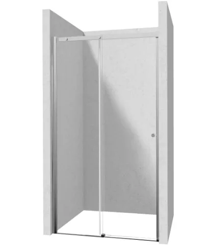 Zuhanyajtó, Deante Kerria Plus csúsztatható zuhanyajtó 100 cm, króm KTSP010P