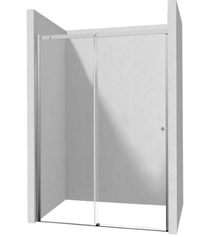 Zuhanyajtó, Deante Kerria Plus csúsztatható zuhanyajtó 180 cm, króm KTSP018P
