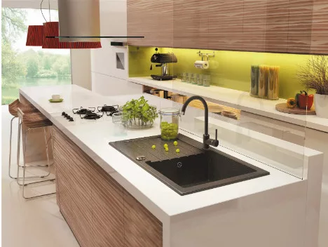 Mosogatótálca, Deante Zorba gránit mosogató 1 medencés csepegtetővel, grafit ZQZ_2113