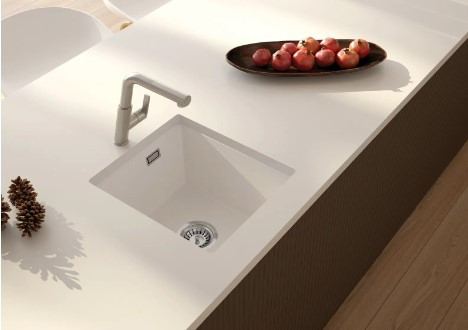 Mosogató csaptelep, Deante Silia konyhai csaptelep,kihúzható kifolyó, szálcsiszolt acél BQS_F73M