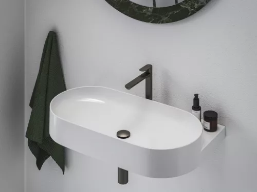 Mosdó csaptelep, Ravak Eleganta mosdó csaptelep, BeCool, EL 014.21GB, Graphite Brushed X070416