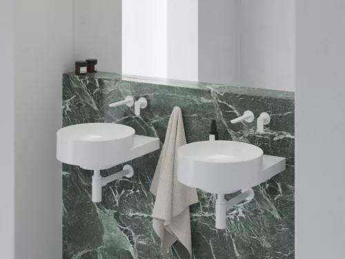 Falba süllyesztett csaptelep,Ravak Eleganta mosdó csapt EL 019.10WV.O1.RB07B,White Velvet X070255