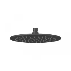   Trópusi zuhany, Ravak Esőztető kör fejzuhany, 250 mm 985.20BLM, matt fekete X070518