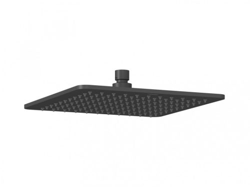 Trópusi zuhany, Ravak Esőztető szögletes fejzuhany, 250x250 mm 986.20BLM, matt fekete X070521