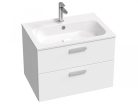 Alsó szekrény, Ravak Chrome II SD 70 fehér, króm fogantyúval 152 mm X000001773