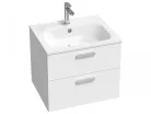 Alsó szekrény, Ravak Chrome SD II 60 fehér, króm fogantyúval 152 mm X000001772