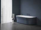 Kád, Ravak Ypsilon Wall 178x86, akrilkád, Deepsea Blue/fehér, szabadonálló XC00100070