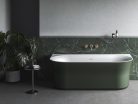 Kád, Ravak Ypsilon Wall 178x86, akrilkád, Grey Green/fehér, szabadonálló XC00100064