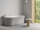 Kád, Ravak Ypsilon Wall 178x86, akrilkád, Smoke Grey/fehér, szabadonálló XC00100077