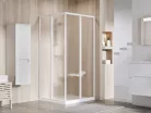 Zuhanykabin, Ravak Supernova SRV2+SRV2 90x90 195 S zuhanykabin fehér+grape 14V701O2ZGS