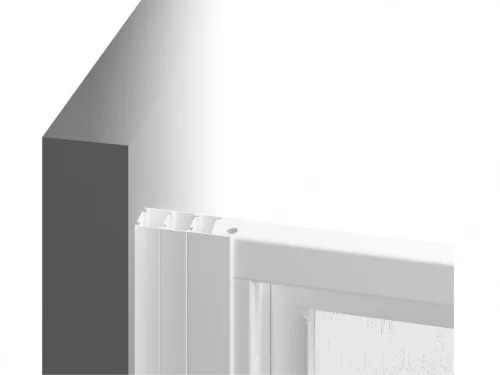 Zuhanykabin, Ravak Supernova SRV2+SRV2 90x90 195 S zuhanykabin fehér+grape 14V701O2ZGS