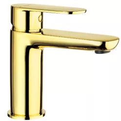   Mosdó csaptelep, Deante Alpinia mosdó csaptelep, arany BGA_Z20M