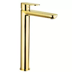   Mosdó csaptelep, Deante Alpinia mosdó csaptelep, magas, arany BGA_Z20K