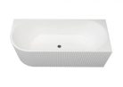 Kád, Sanotechnik Bali falsíkra/sarokba állítható kád 170x80, jobbos G9039