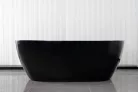Kád, Sanotechnik Cuba szabadonálló kád fekete/fehér 173x83 G9040
