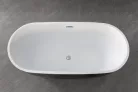 Kád, Sanotechnik Cuba szabadonálló kád fekete/fehér 173x83 G9040