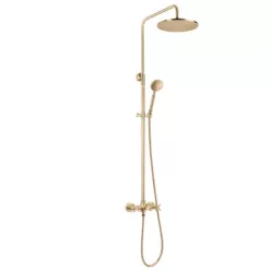   Zuhanyszett, Deante Temisto zuhanyszett zuhany csapteleppel, sárgaréz NAC_M4QT