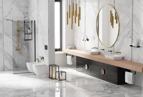 Zuhanyszett, Deante Temisto zuhanyszett zuhany csapteleppel, sárgaréz NAC_M4QT