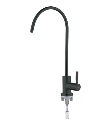 Egyéb csaptelep, Deante csap szűrt vízhez, forgatható, fekete BEZ_N62F