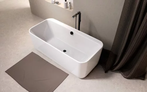 Kád, Sapho Polysan Zary szabadonálló kád 170x80, fehér 68658