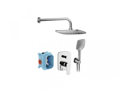 Zuhanyszett, Ravak Classic falsík alatti zuhanyszett CL 091.00CR.O2.RB070, króm X07S016