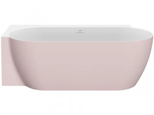 Kád,Ravak Vana Freedom Corner II Tec 175x86 bal,Alabaster Pink/fehér,fehér túlfolyóval CC91600000