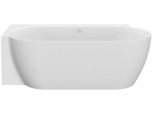 Kád,Ravak Vana Freedom Corner II Tec 175x86 bal,matt fehér/fehér, fehér túlfolyóval CC91800000