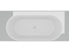Kád,Ravak Vana Freedom Corner II Tec 175x86 jobb,Smoke Grey/fehér, fehér túlfolyóval CC81500000