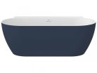 Kád,Ravak Vana Freedom Wall II Tec 170x87,Deepsea Blue/fehér, fehér túlfolyóval CC71400000