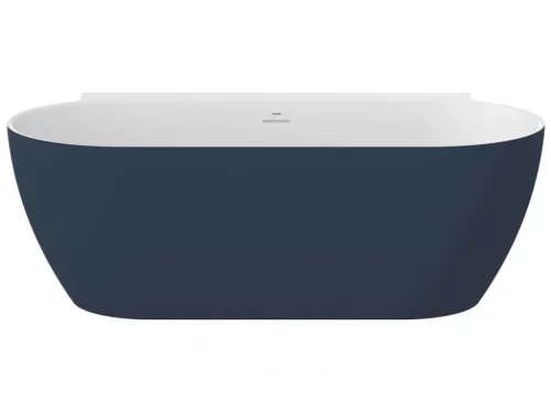 Kád,Ravak Vana Freedom Wall II Tec 170x87,Deepsea Blue/fehér CC71400000