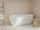 Kád,Ravak Vana Freedom Wall II Tec 170x87,fehér, fekete túlfolyóval CC71A00000