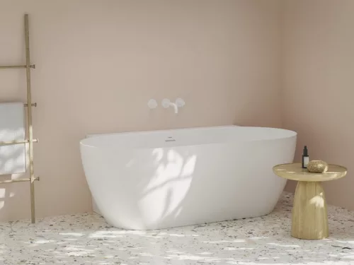 Kád,Ravak Vana Freedom Wall II Tec 170x87,matt fehér/fehér CC71800000