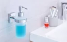 Szappantartó, Tesa Ekkro szappanadagoló ragasztós rögzítésű, króm