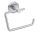WC papír tartó, Tesa Moon wc papír tartó ragasztós rögzítésű, rozsdamentes acél hatású