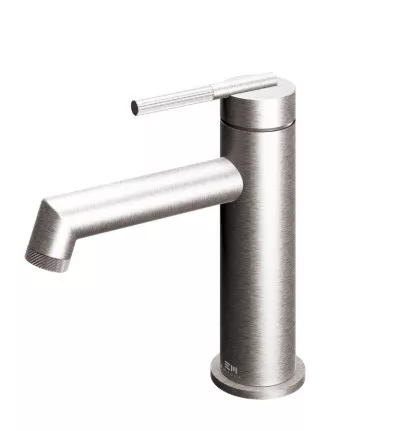 Mosdó csaptelep, Tboss Rio alacsony mosdó csaptelep szálcsiszolt nikkel