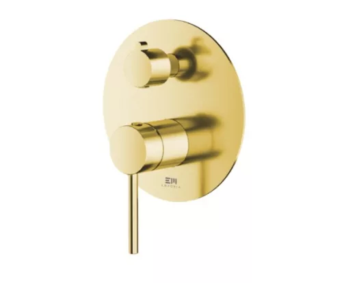 Falba süllyesztett csaptelep,Tboss Fly zuhany csaptelep,2 funkciós,zuhanyszett nélkül,arany