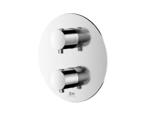 Falba süllyesztett csaptelep, Tboss Fly termosztátos zuhany csaptelep, 2 funkciós, króm