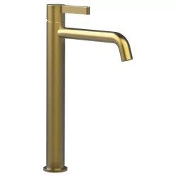   Mosdó csaptelep, Sapho Iconic magasított mosdó csaptelep, matt arany AF006GB