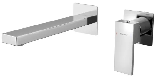 Falba süllyesztett csaptelep, Sapho Cubemix mosdócsaptelep, króm CM008