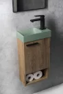 Mosdó csaptelep, Sapho Tursi mosdó csaptelep, matt fekete TI002B