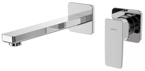 Falba süllyesztett csaptelep, Sapho Tursi falba süllyesztett csaptelep, króm TI018