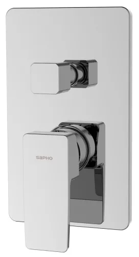 Falba süllyesztett csaptelep, Sapho Tursi falba süllyesztett csaptelep 2 irányú, króm TI043